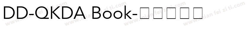 DD-QKDA Book字体转换